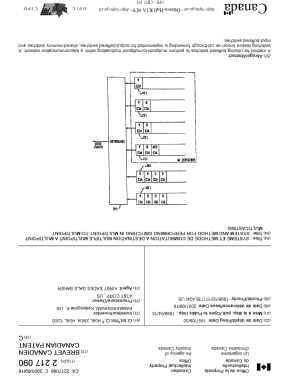 Canadian Patent Document 2217090. Cover Page 20001227. Image 1 of 1