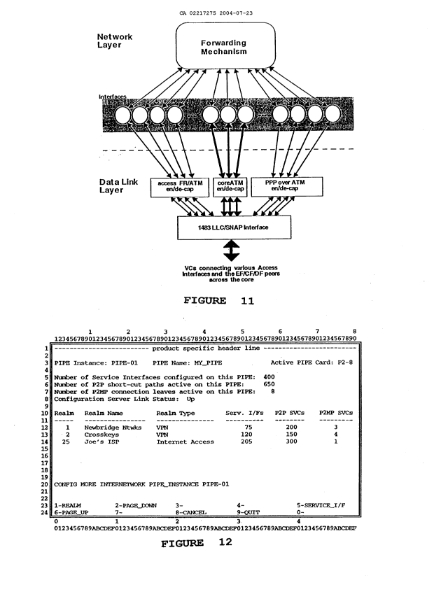 Canadian Patent Document 2217275. Prosecution-Amendment 20031223. Image 17 of 17