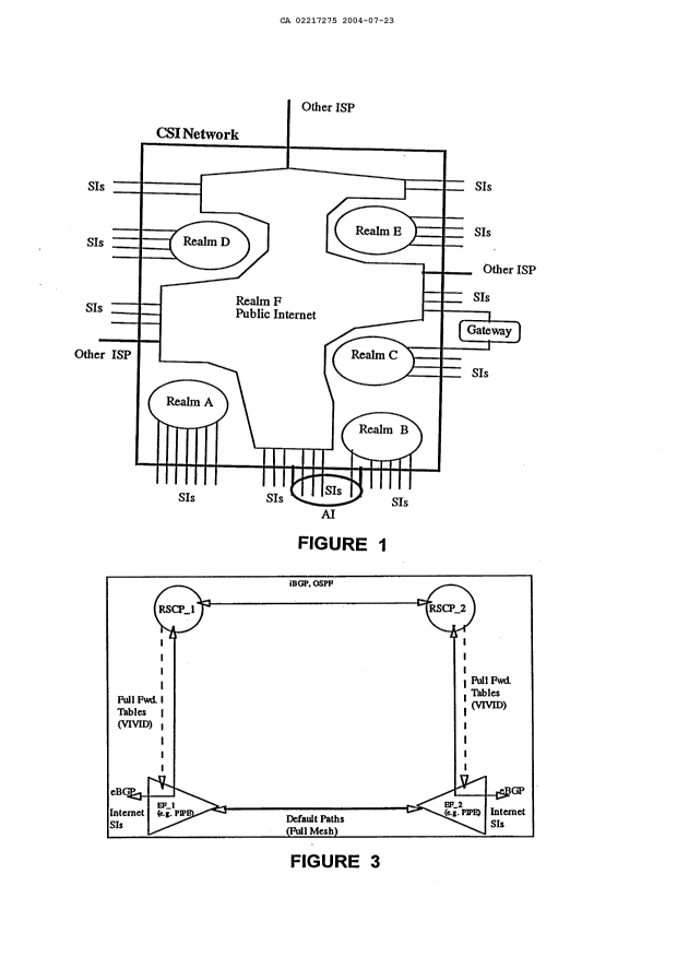 Canadian Patent Document 2217275. Drawings 20031223. Image 1 of 6