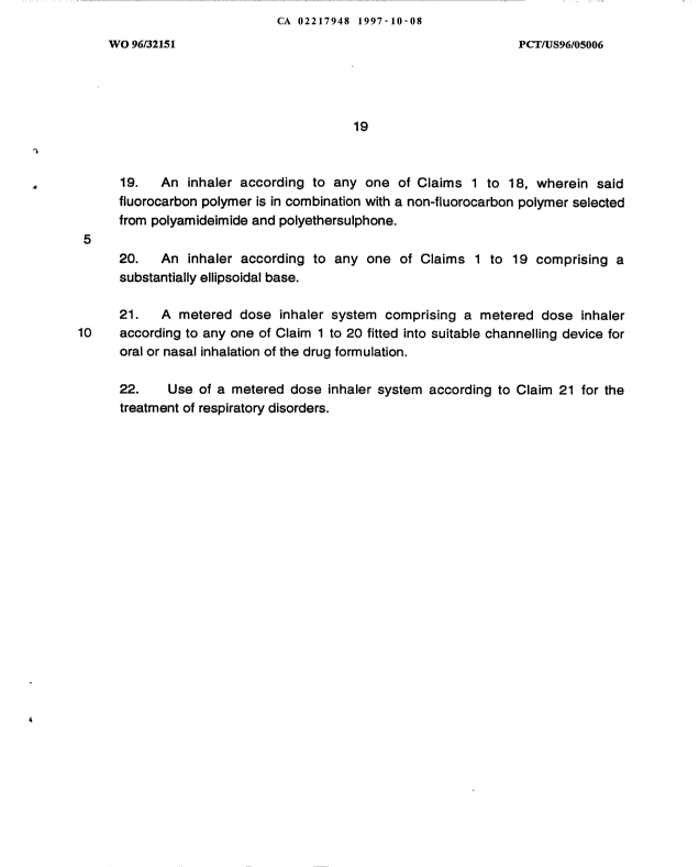 Document de brevet canadien 2217948. Revendications 19971008. Image 3 de 3
