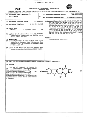 Document de brevet canadien 2226784. Abrégé 19971213. Image 1 de 1