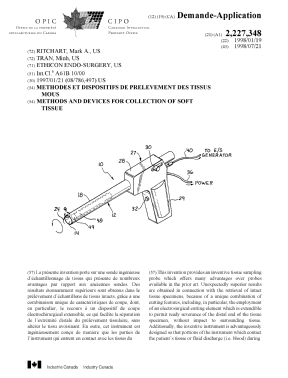 Document de brevet canadien 2227348. Page couverture 19971203. Image 1 de 2