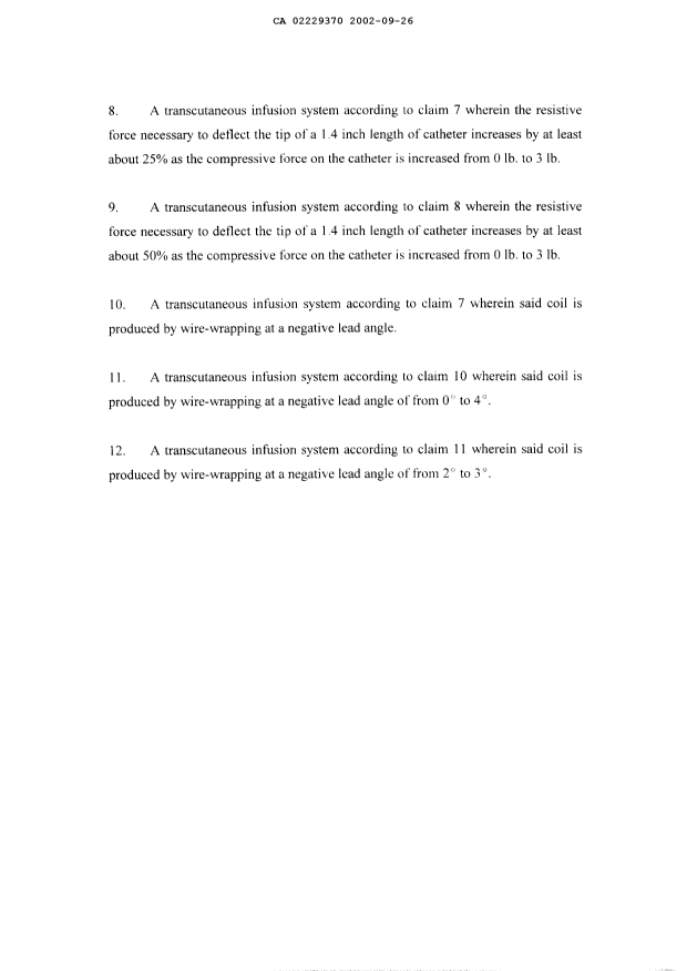 Canadian Patent Document 2229370. Prosecution-Amendment 20011226. Image 2 of 2