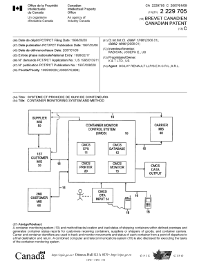 Canadian Patent Document 2229705. Cover Page 20061205. Image 1 of 1