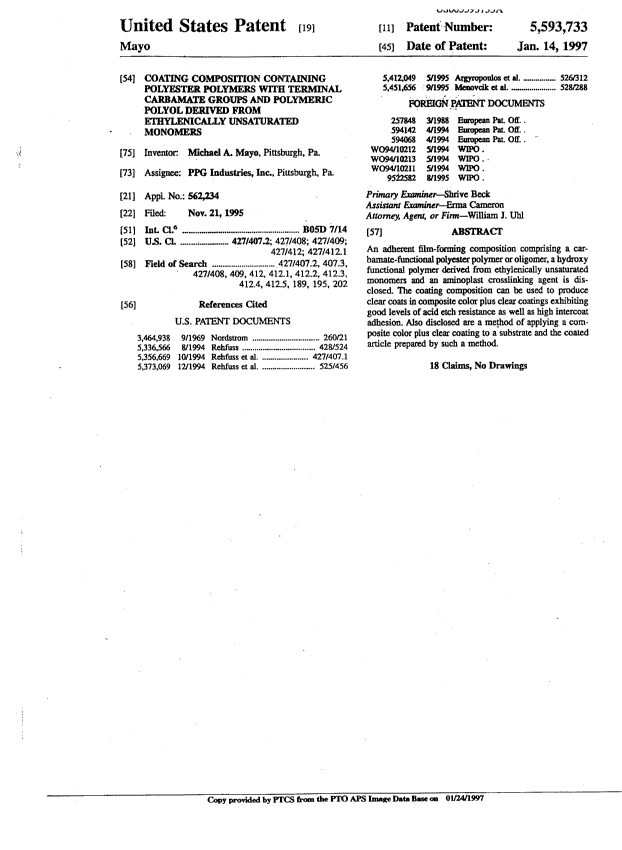 Document de brevet canadien 2231539. Poursuite-Amendment 19980821. Image 2 de 2