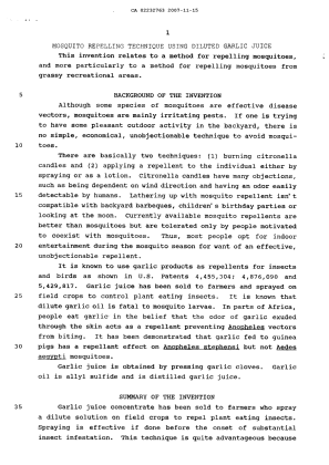 Canadian Patent Document 2232763. Description 20071223. Image 1 of 13