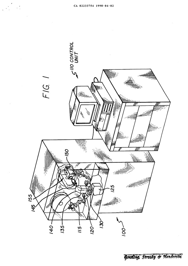 Canadian Patent Document 2233754. Drawings 19980402. Image 1 of 8
