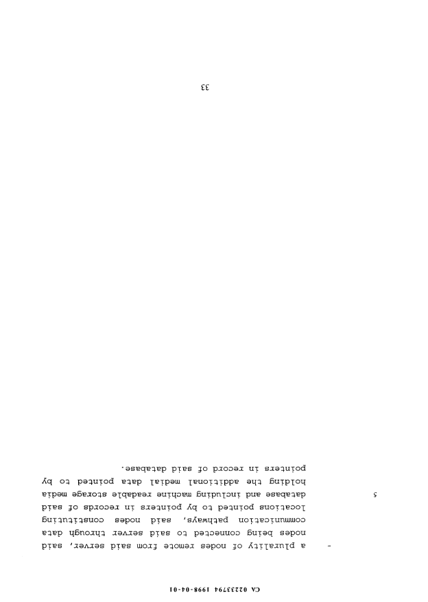 Document de brevet canadien 2233794. Revendications 19971201. Image 4 de 4