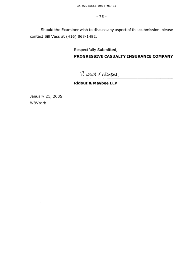 Canadian Patent Document 2235566. Prosecution-Amendment 20050121. Image 75 of 75