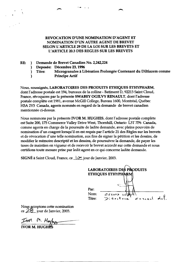 Canadian Patent Document 2242224. Correspondence 20021227. Image 3 of 3