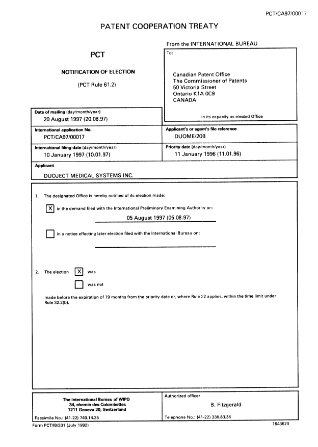 Document de brevet canadien 2242915. PCT 19971213. Image 2 de 23