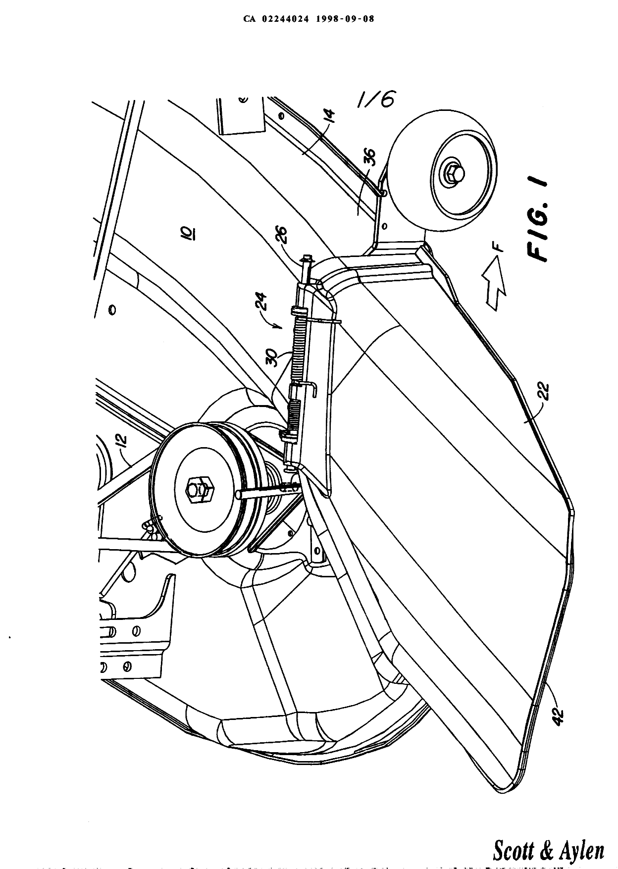 Canadian Patent Document 2244024. Drawings 19980908. Image 1 of 6