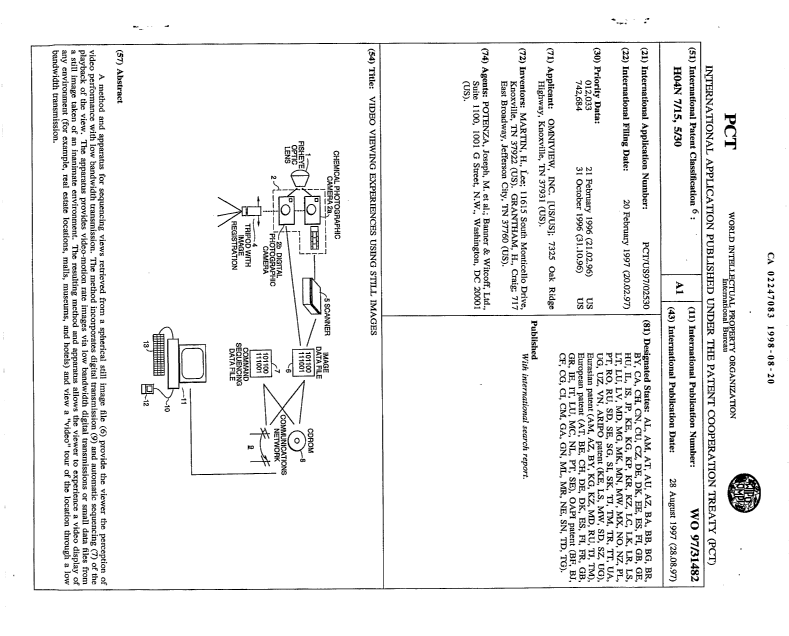 Canadian Patent Document 2247083. Abstract 19980820. Image 1 of 1