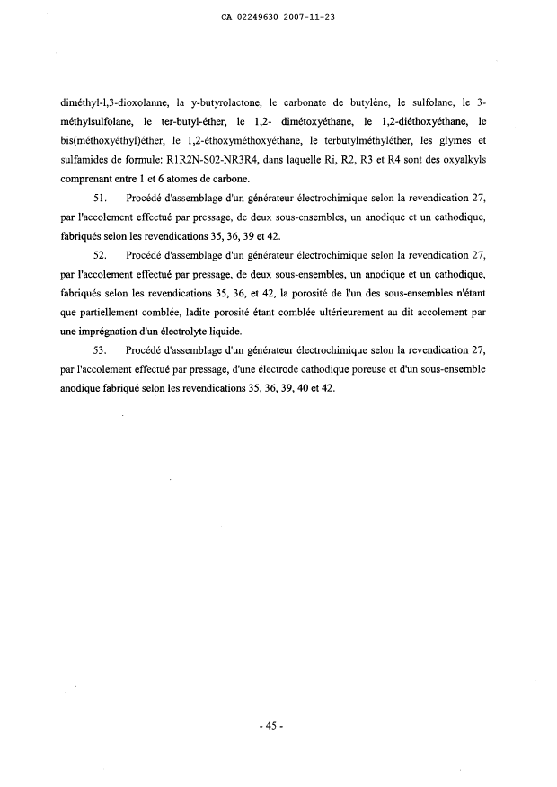 Canadian Patent Document 2249630. Prosecution-Amendment 20071123. Image 15 of 15