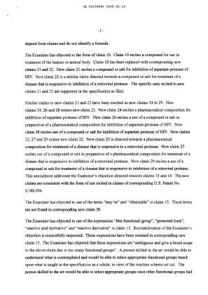 Canadian Patent Document 2250840. Prosecution-Amendment 20041219. Image 3 of 34