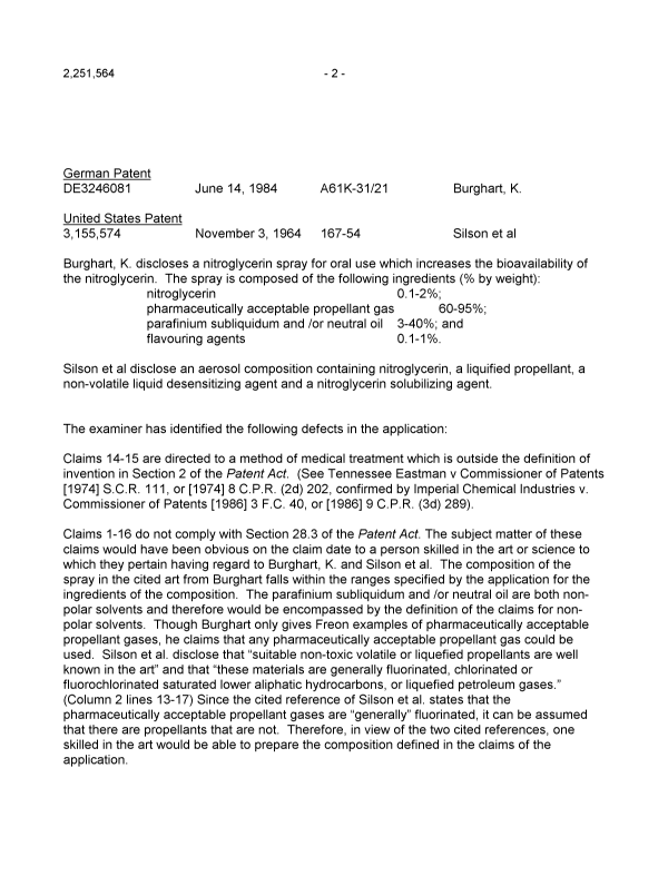 Canadian Patent Document 2251564. Prosecution-Amendment 20040721. Image 2 of 3