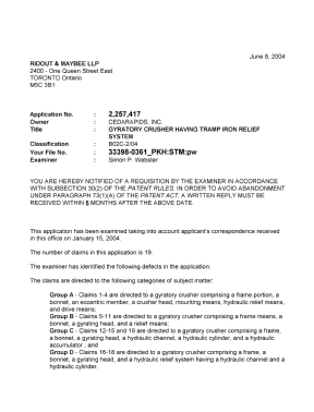 Document de brevet canadien 2257417. Poursuite-Amendment 20040608. Image 1 de 2