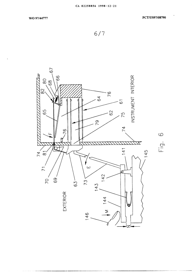 Canadian Patent Document 2258856. Drawings 19981221. Image 6 of 7
