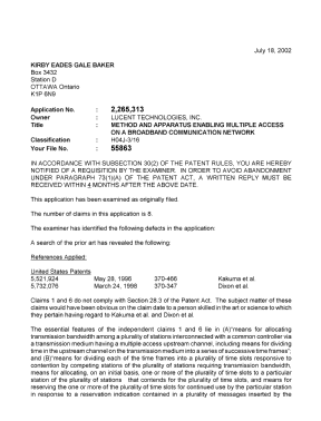Canadian Patent Document 2265313. Prosecution-Amendment 20020718. Image 1 of 2