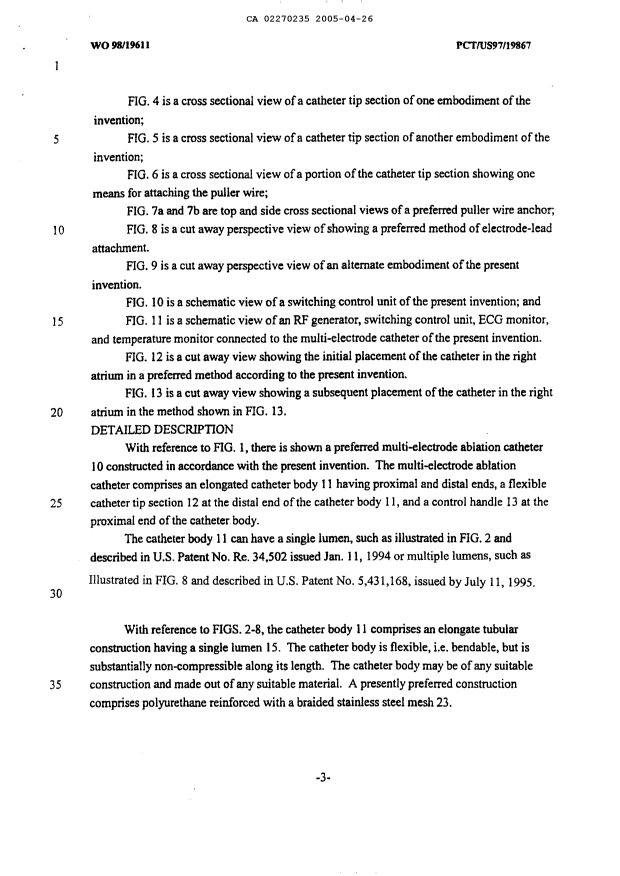 Canadian Patent Document 2270235. Description 20050426. Image 3 of 10