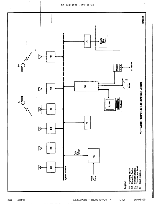 Canadian Patent Document 2272835. Drawings 19981226. Image 1 of 7