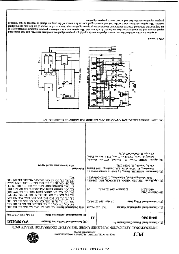 Document de brevet canadien 2275409. Abrégé 19981216. Image 1 de 1