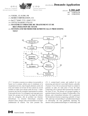 Document de brevet canadien 2281645. Page couverture 19991021. Image 1 de 2
