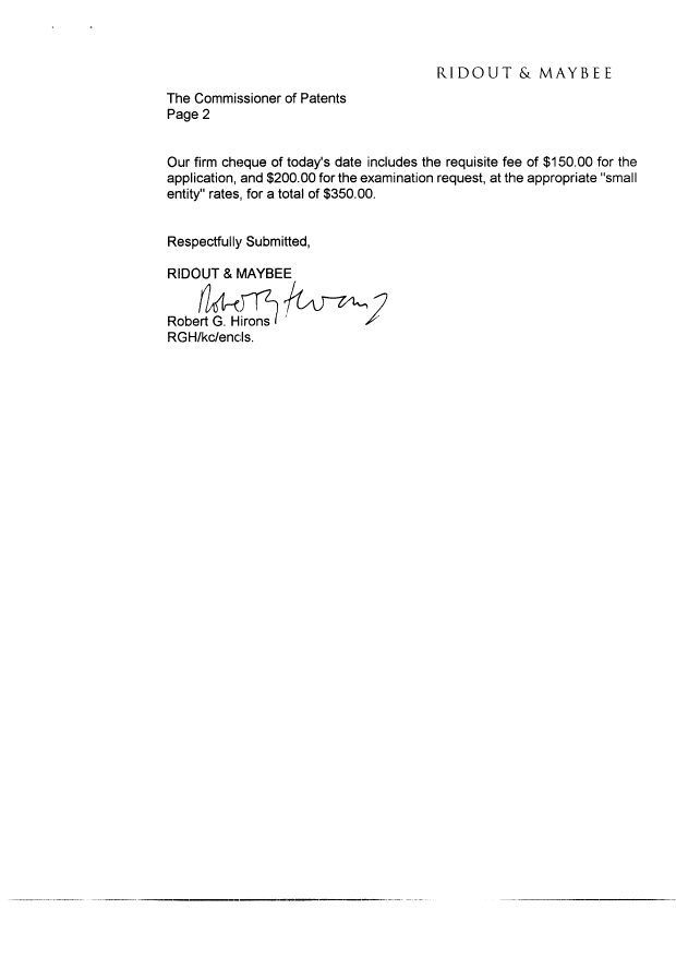 Document de brevet canadien 2286794. Cession 19991104. Image 2 de 8