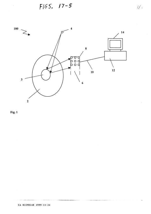Canadian Patent Document 2290240. Drawings 19991124. Image 1 of 11