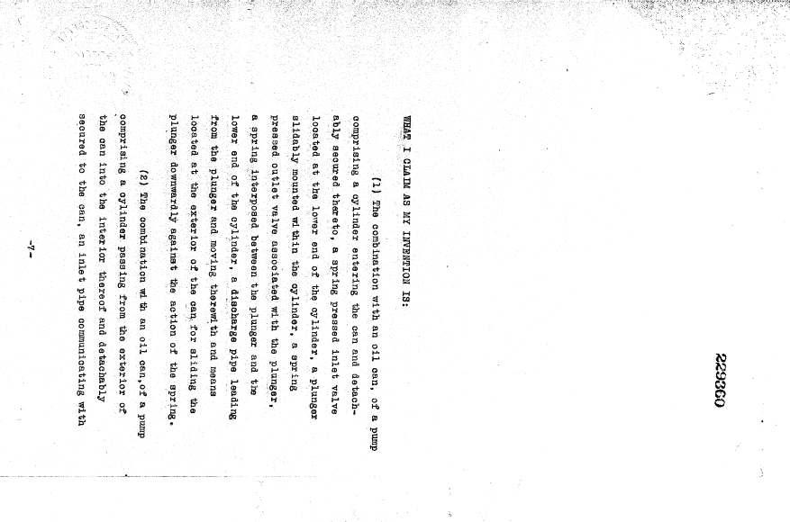 Document de brevet canadien 229360. Revendications 19941213. Image 1 de 3
