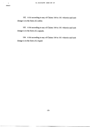 Document de brevet canadien 2294595. Poursuite-Amendment 19991229. Image 4 de 4