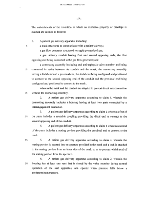 Document de brevet canadien 2298129. Revendications 20031126. Image 1 de 4