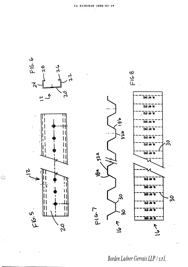 Canadian Patent Document 2303040. Drawings 20000329. Image 2 of 5