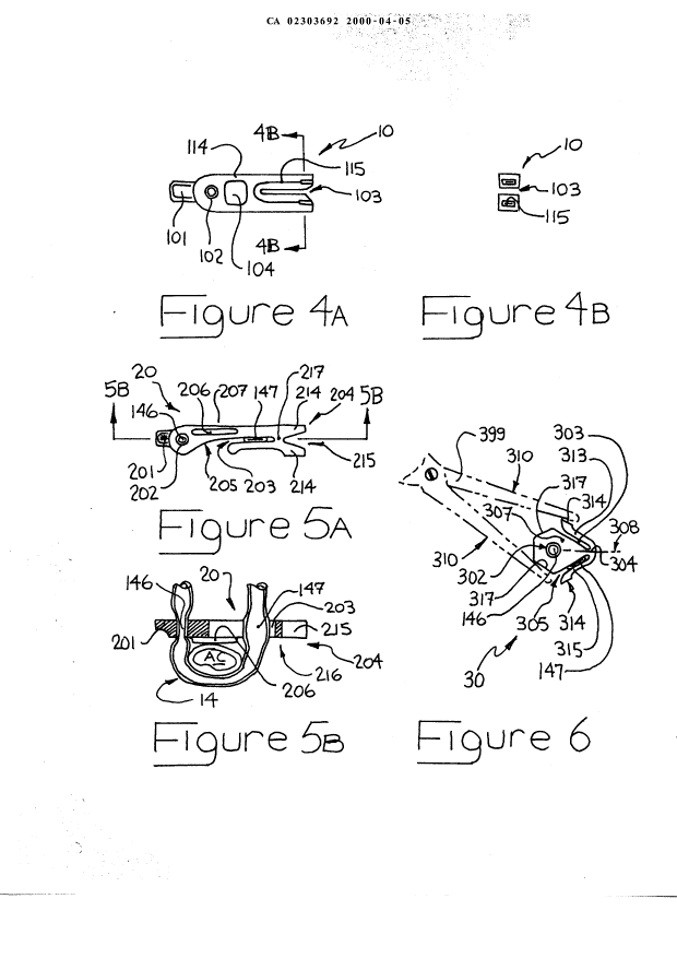Canadian Patent Document 2303692. Drawings 20000405. Image 3 of 6