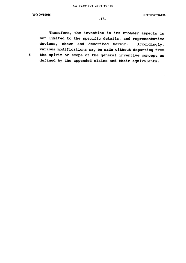 Canadian Patent Document 2304090. Description 20080606. Image 20 of 20
