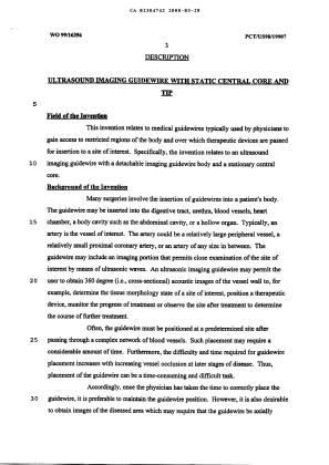 Canadian Patent Document 2304742. Description 20000328. Image 1 of 11