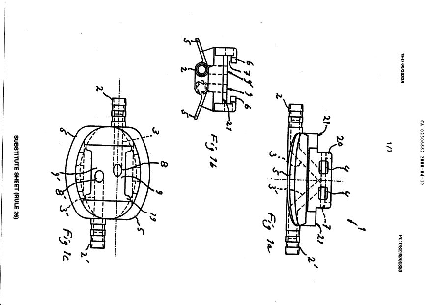 Canadian Patent Document 2306882. Drawings 20000419. Image 1 of 7