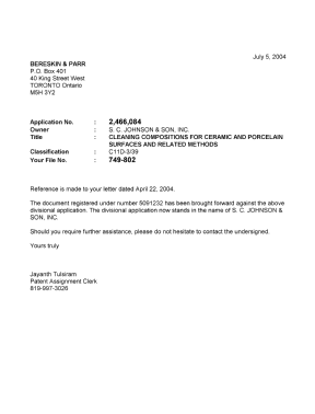 Canadian Patent Document 2316334. Correspondence 20040705. Image 1 of 1