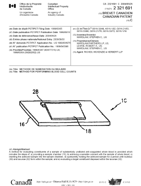 Canadian Patent Document 2321691. Cover Page 20031227. Image 1 of 1
