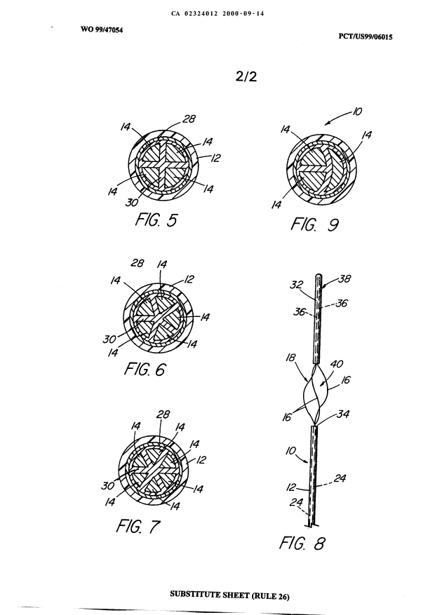 Canadian Patent Document 2324012. Drawings 20000914. Image 2 of 2