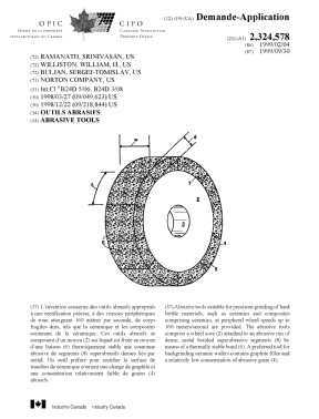 Canadian Patent Document 2324578. Cover Page 20010103. Image 1 of 1
