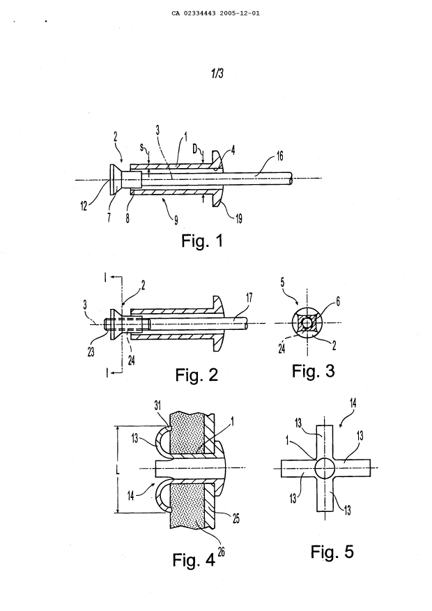 Canadian Patent Document 2334443. Drawings 20041201. Image 1 of 3