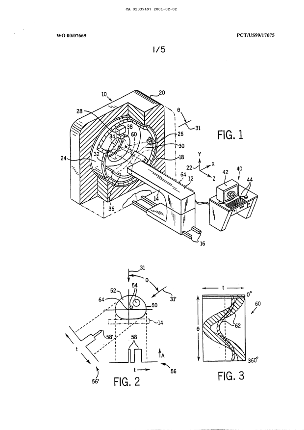 Canadian Patent Document 2339497. Drawings 20001202. Image 1 of 5