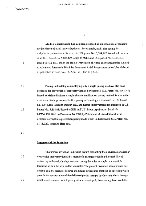 Canadian Patent Document 2340911. Description 20071022. Image 2 of 40