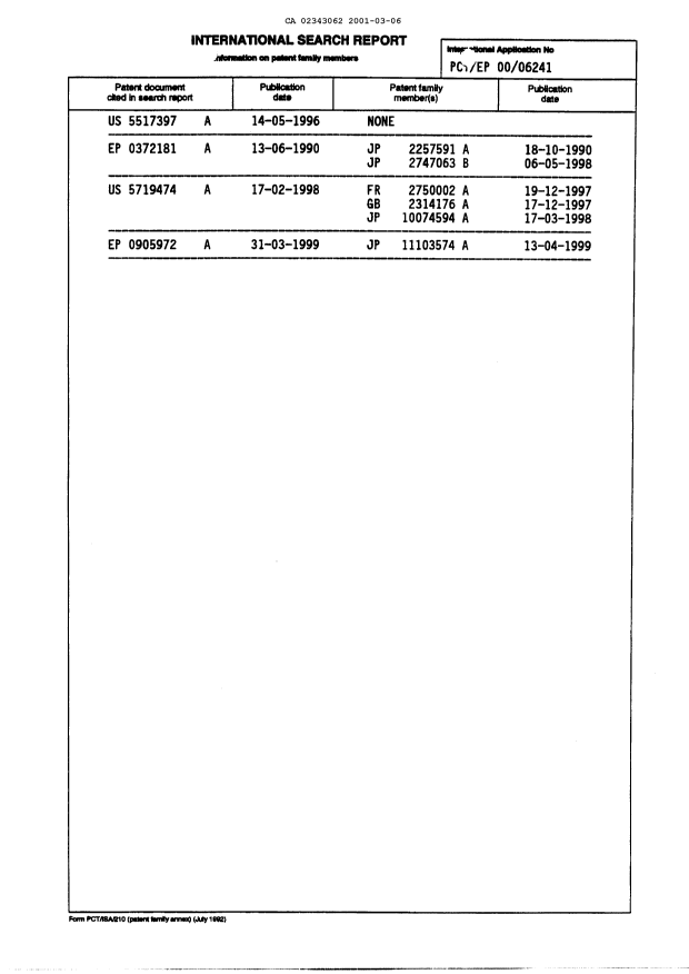Document de brevet canadien 2343062. PCT 20010306. Image 4 de 4