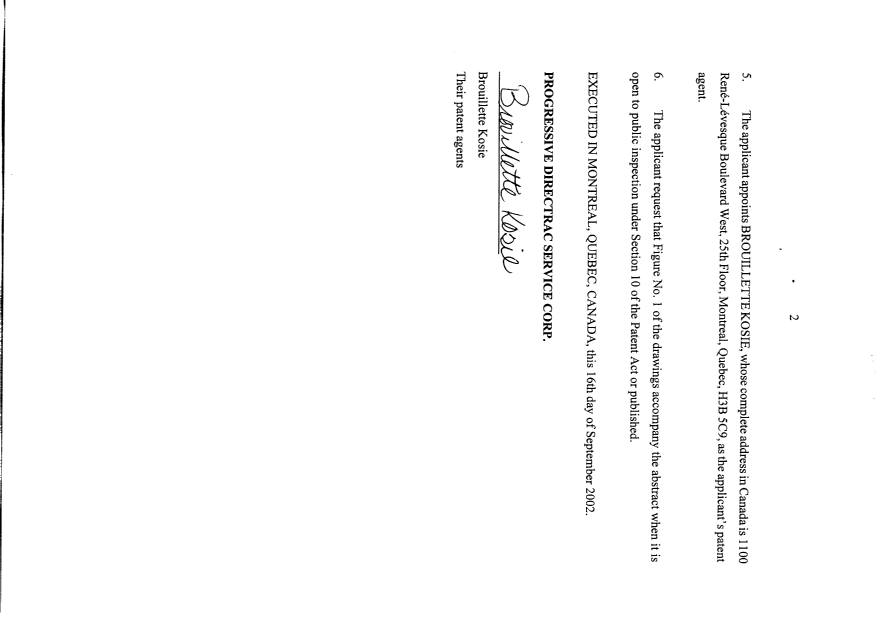 Canadian Patent Document 2344781. Correspondence 20011217. Image 3 of 3