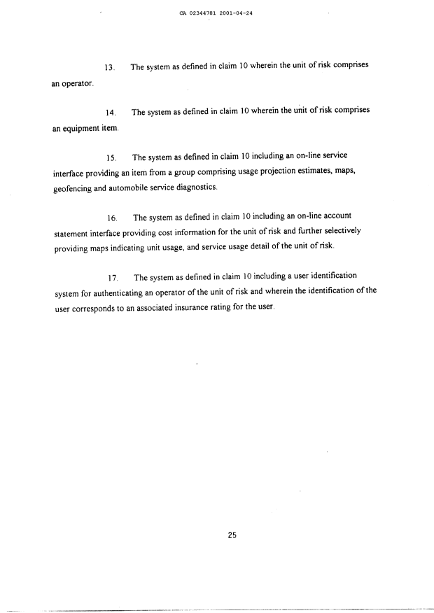 Document de brevet canadien 2344781. Revendications 20061228. Image 3 de 3