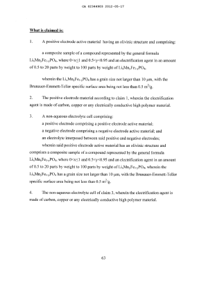 Document de brevet canadien 2344903. Revendications 20120517. Image 1 de 1
