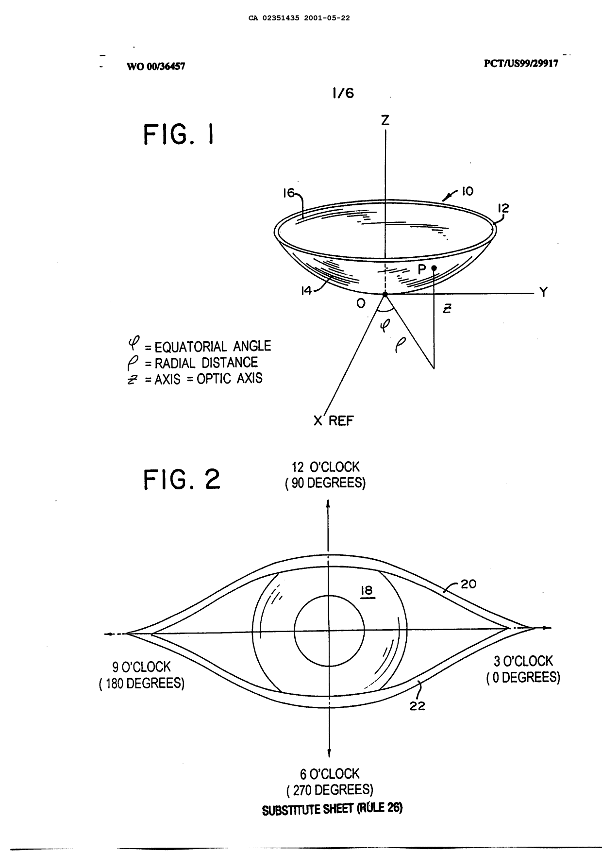 Canadian Patent Document 2351435. Drawings 20010522. Image 1 of 6