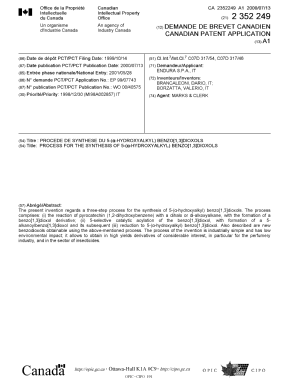 Document de brevet canadien 2352249. Page couverture 20010910. Image 1 de 1